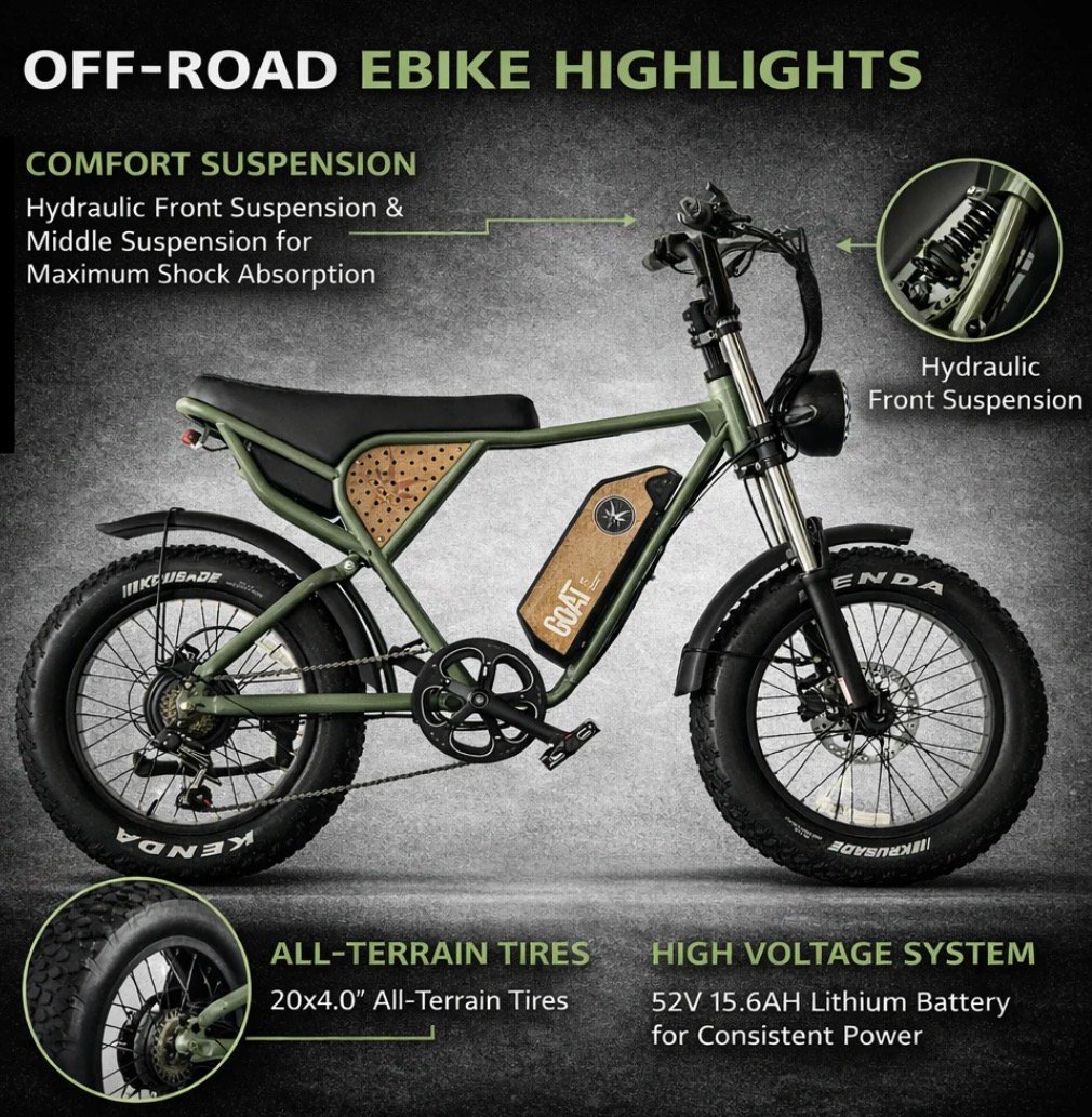 Goat T3 E-bikes - Miniatura 5